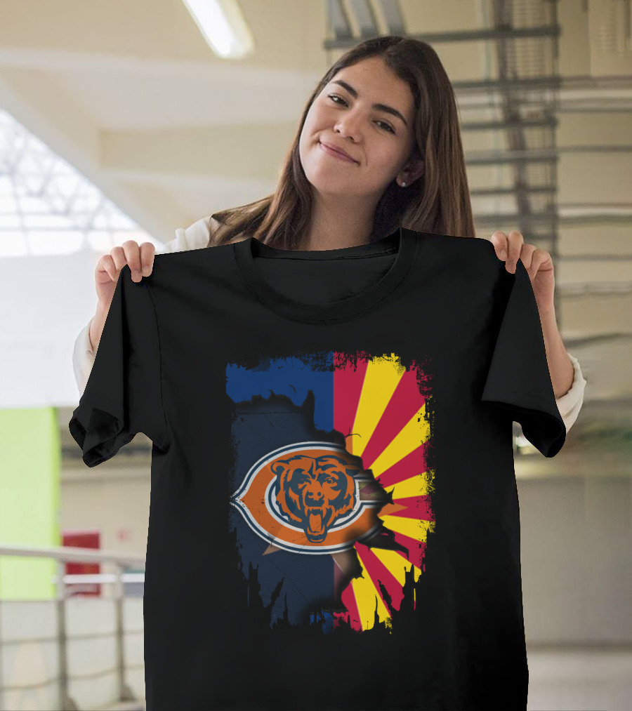 Together Arizona Chicago Bears T-Shirt