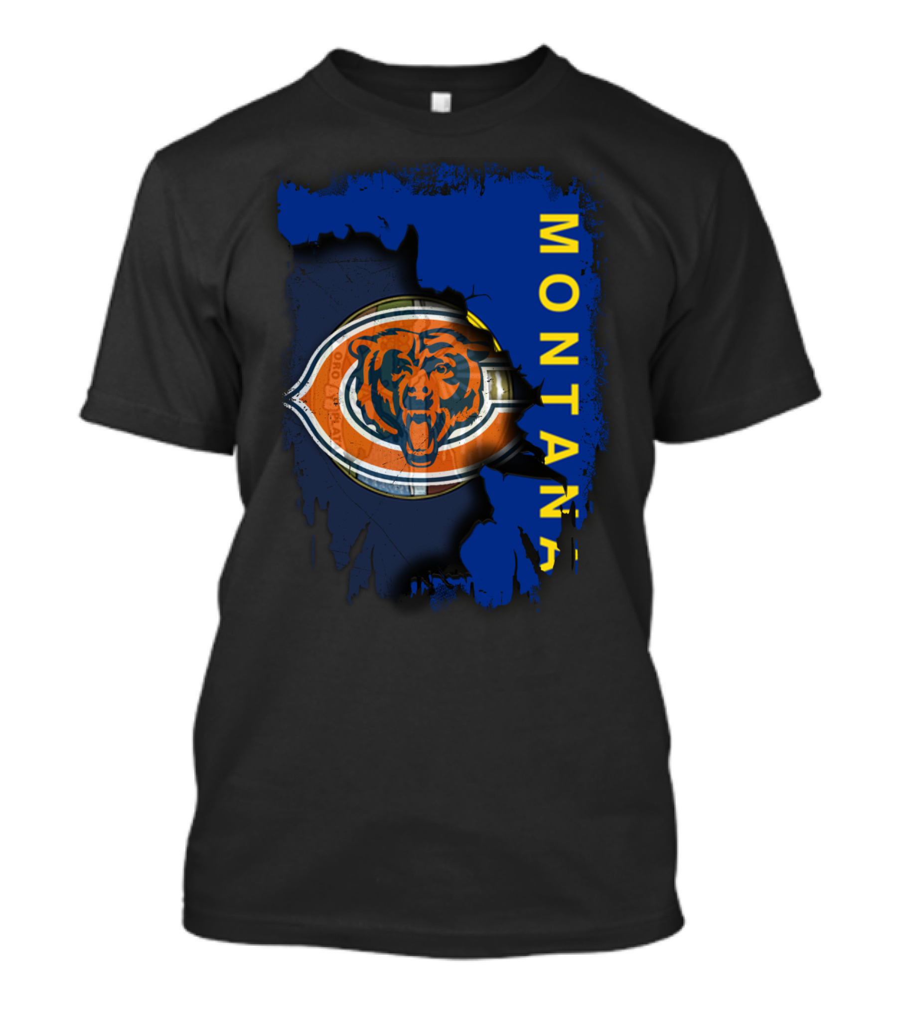 Montana Bears Iconic Emblem Together T-Shirt