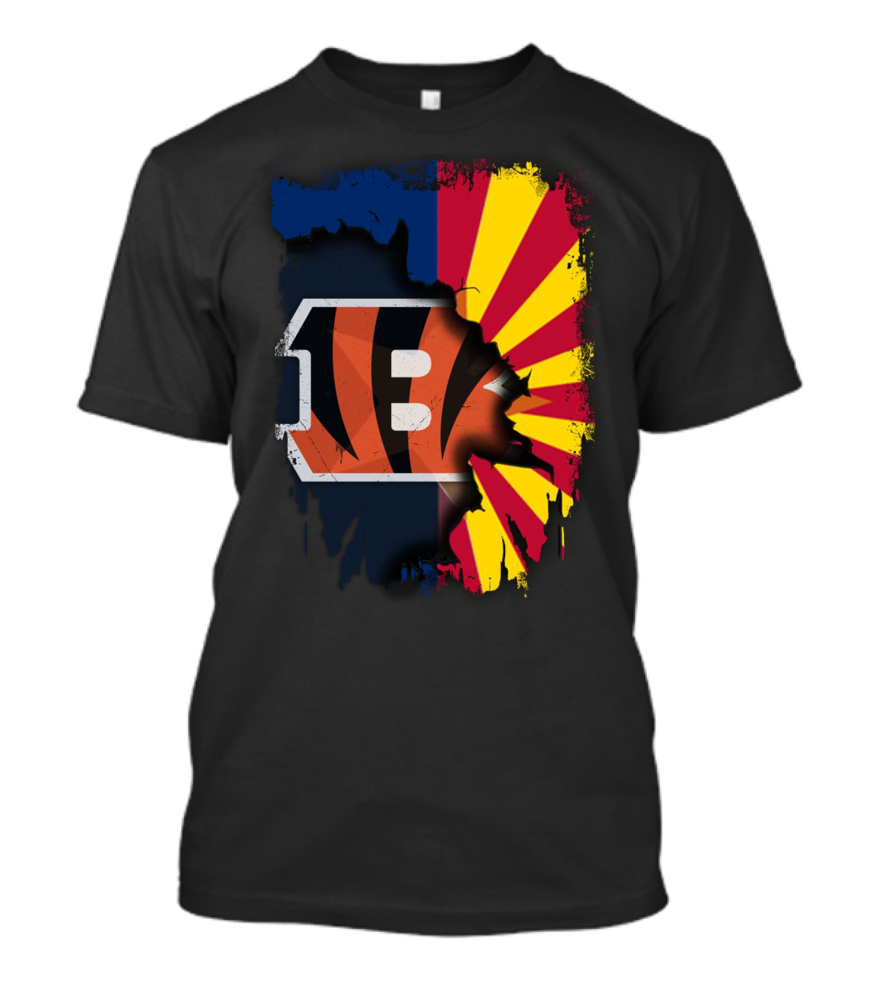 Together Arizona And Cincinnati Bengals T-Shirt