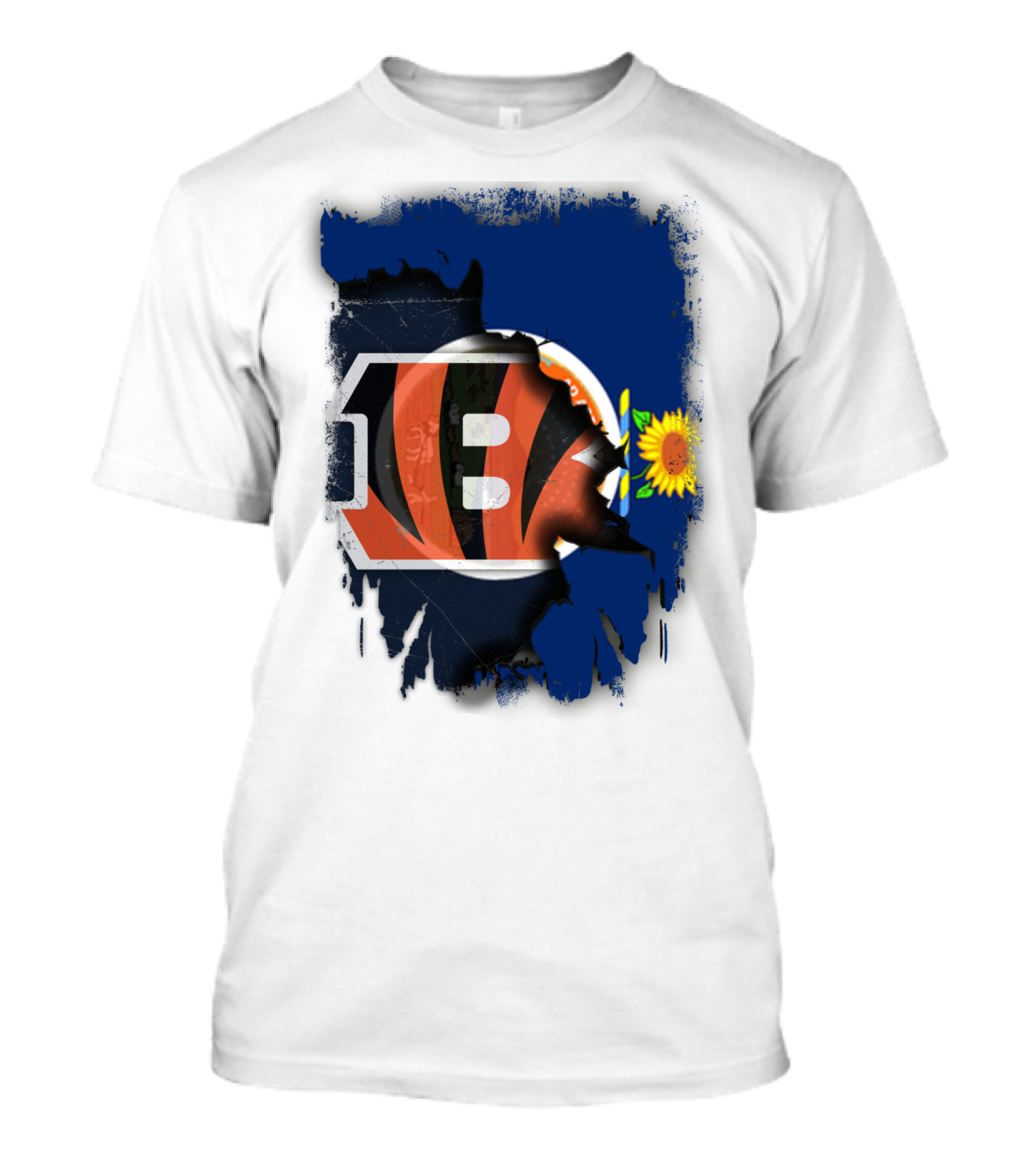Kansas Bengals Sunflower Collaboration T-Shirt