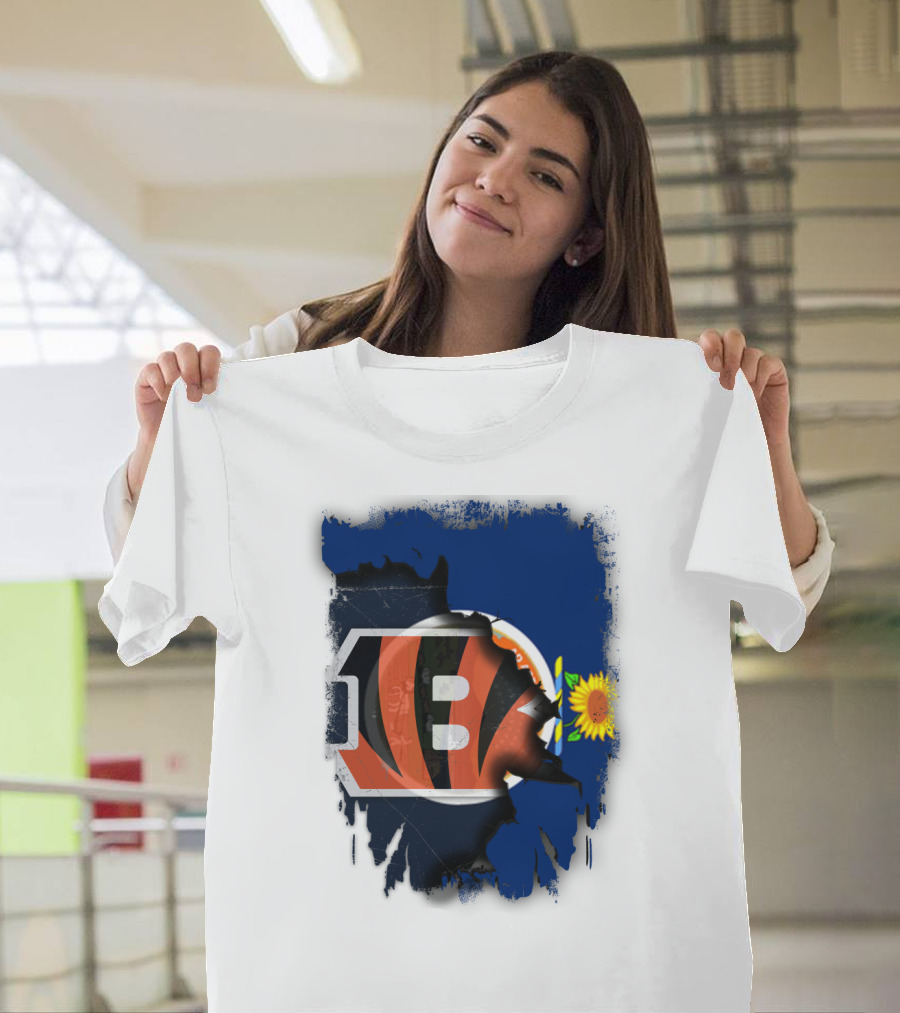 Kansas Bengals Sunflower Collaboration T-Shirt