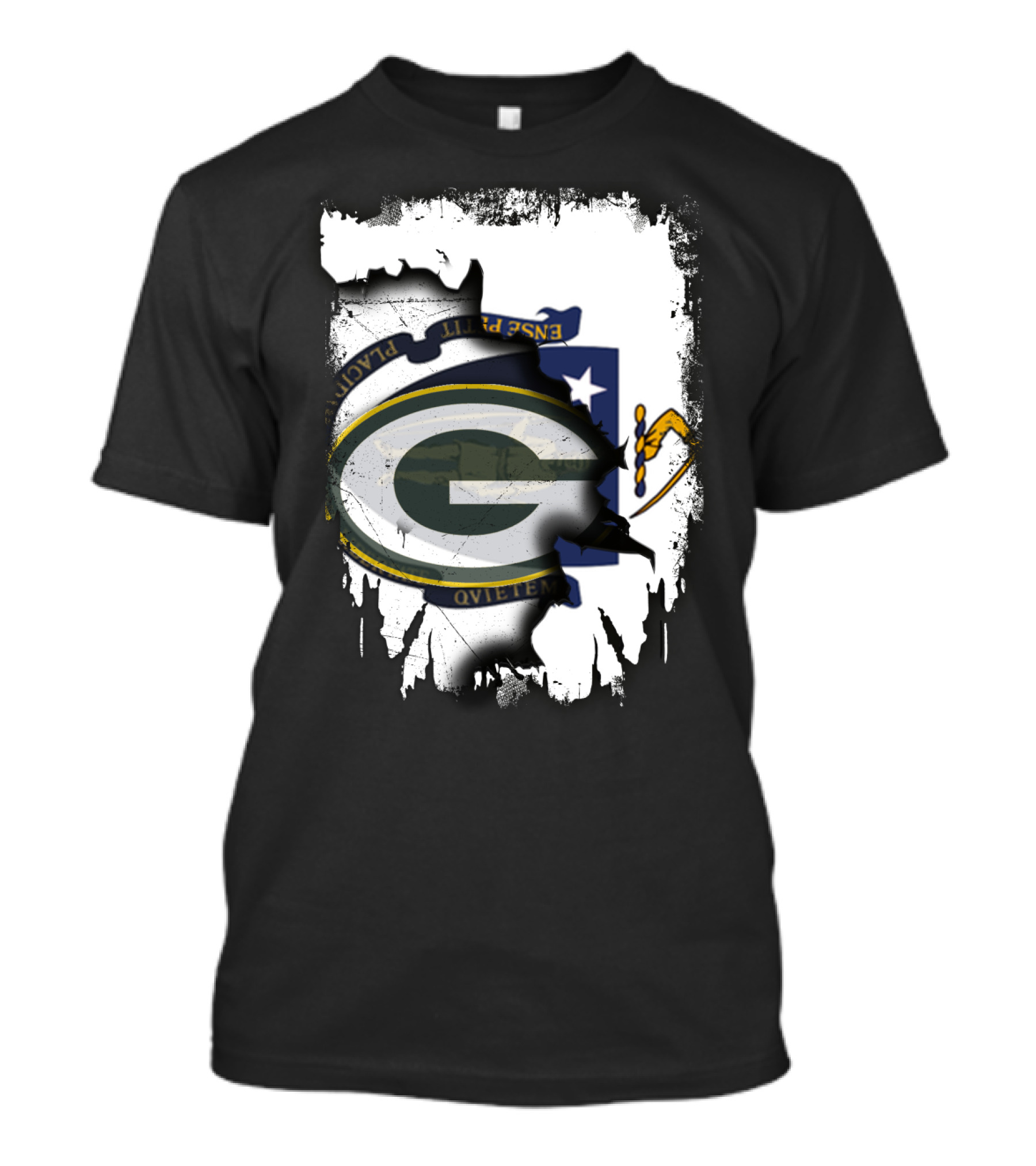 Massachusetts Pride With Packers Logo Integration T-Shirt