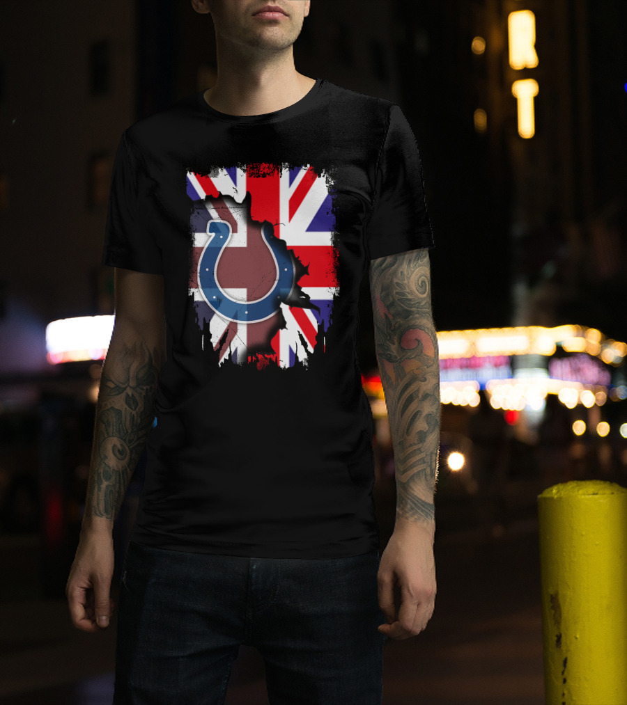 Together United Kingdom Colts Union Jack Horseshoe T-Shirt