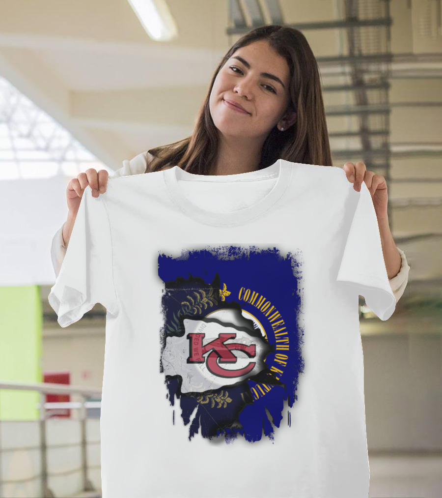 Kansas City Chiefs and Commonwealth of Kentucky United T-Shirt