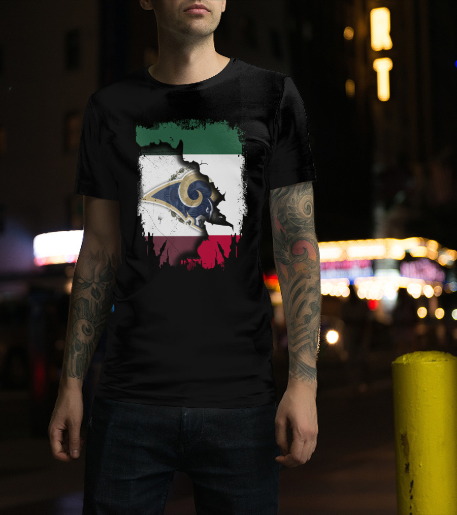 Together Mexico Rams Flag T-Shirt