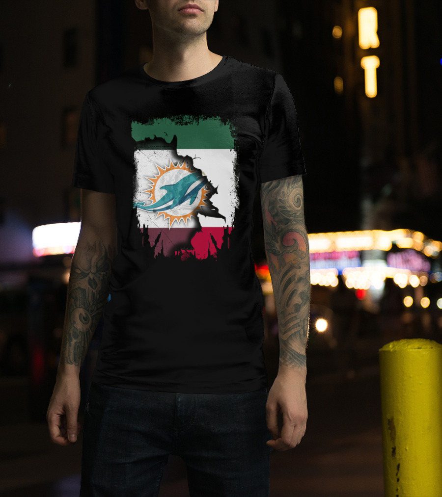 Mexico Dolphins Unity Emblem T-Shirt