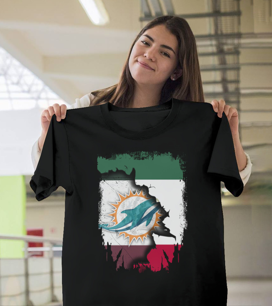 Mexico Dolphins Unity Emblem T-Shirt