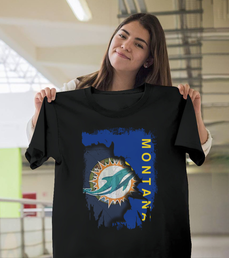 Montana Dolphins Fusion T-Shirt