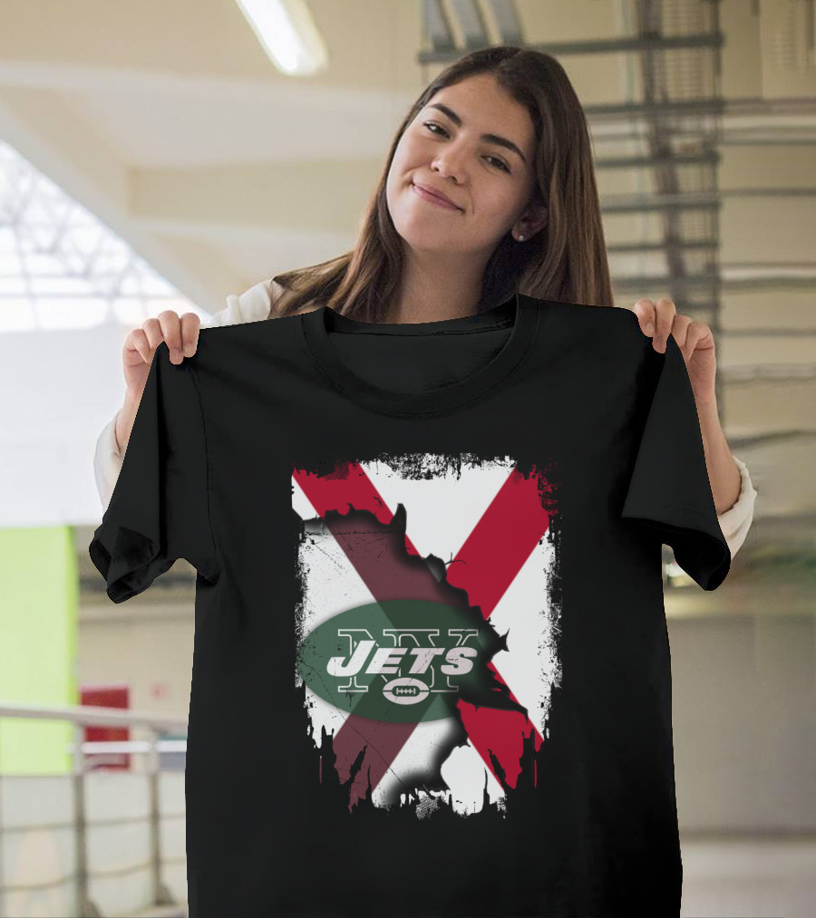 Together Alabama Jets Football Emblem T-Shirt