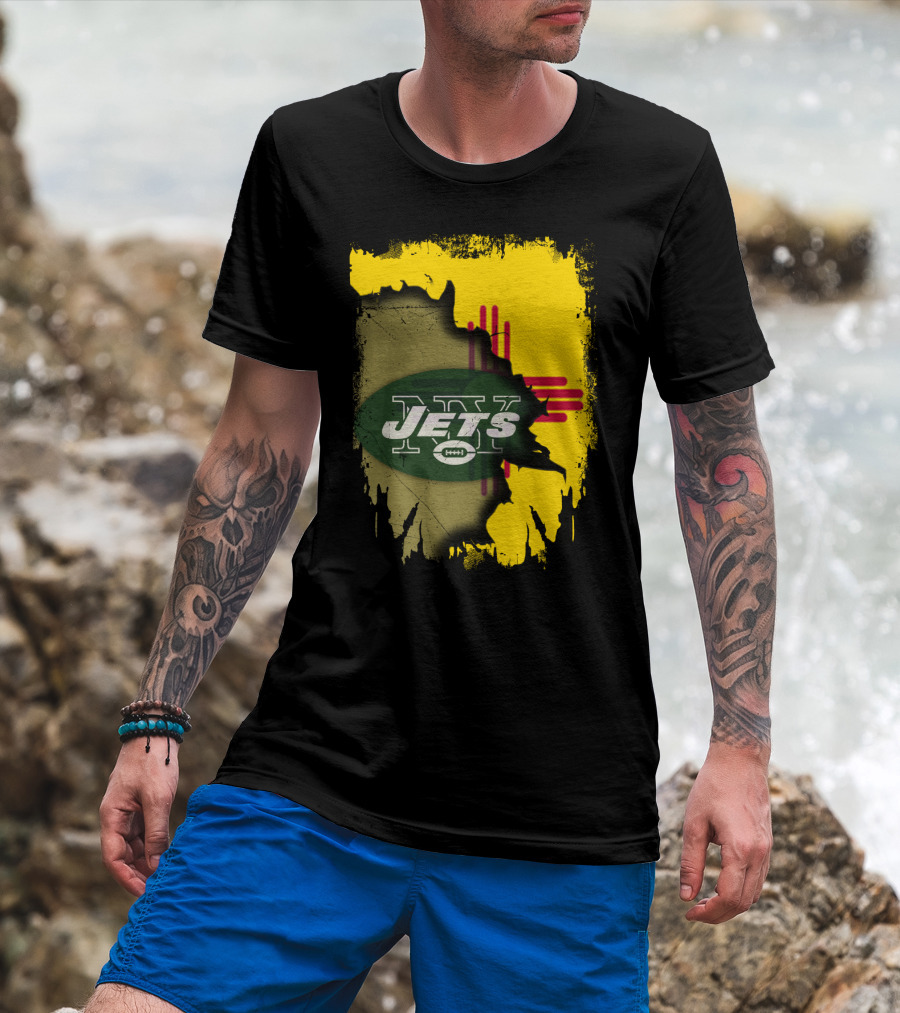 New Mexico Pride Meets Jets Fan Passion T-Shirt