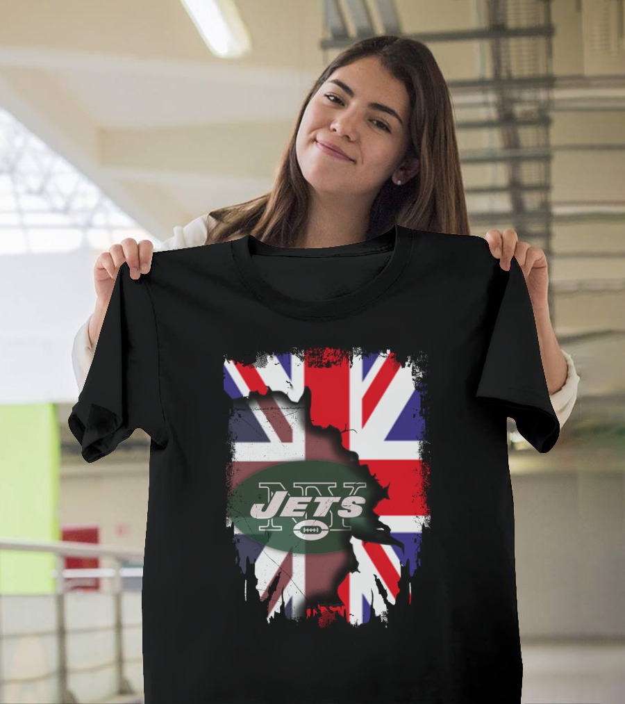 Jets United Kingdom Flag Fusion T-Shirt