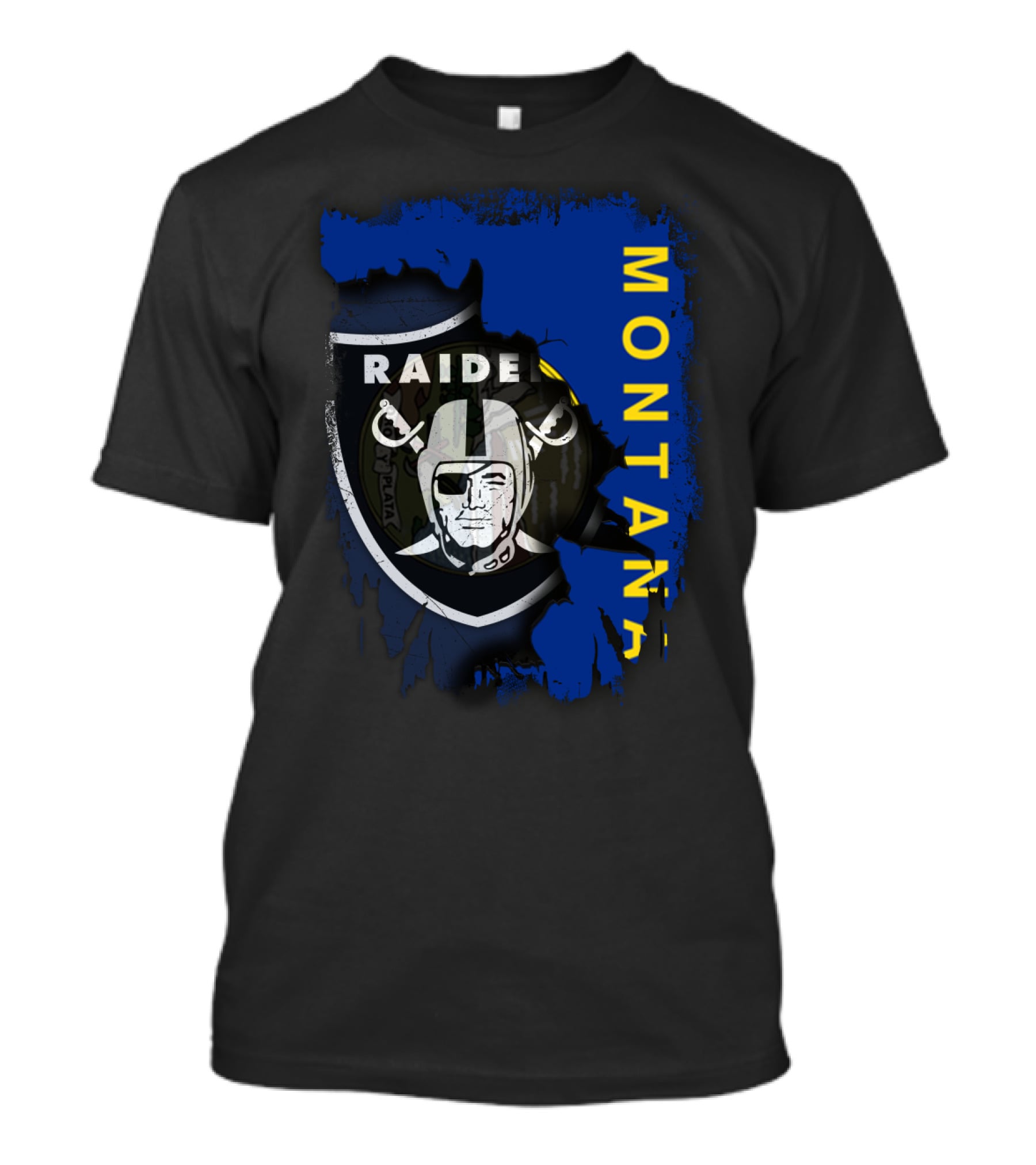 Montana Raiders Together Badge T-Shirt