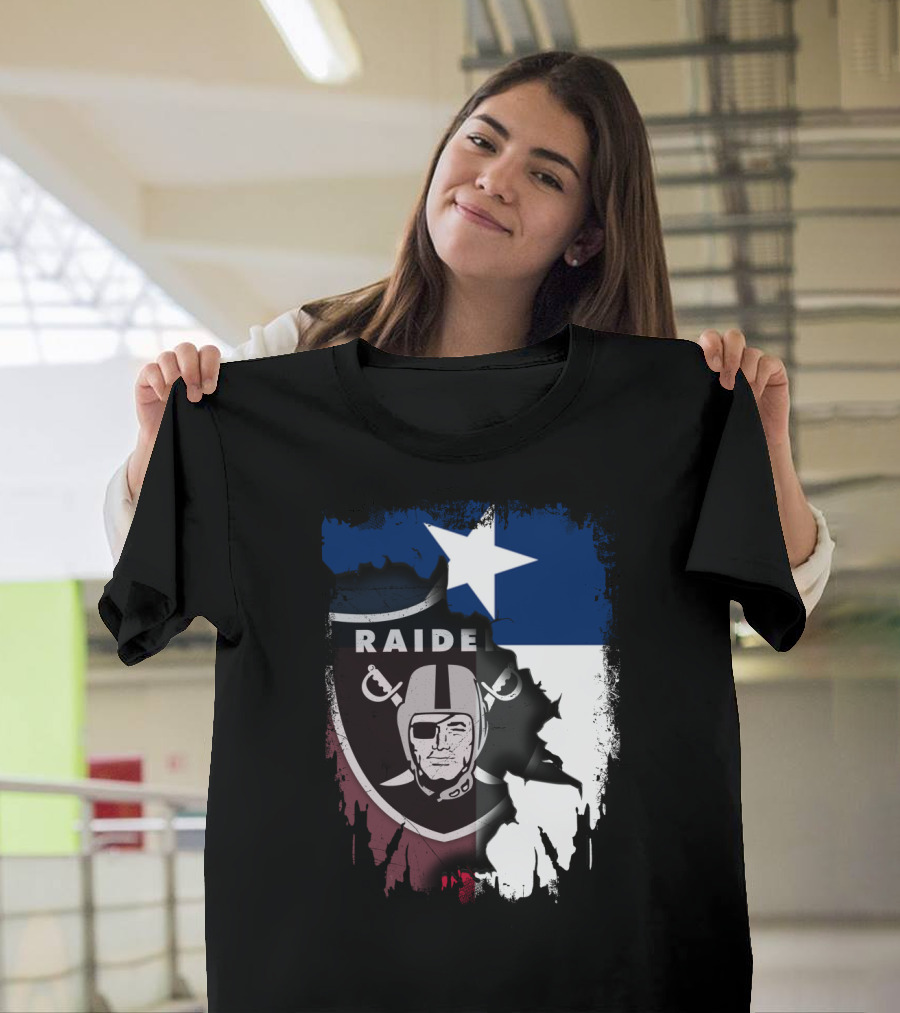 Together Texas Raiders Logo Fusion T-Shirt