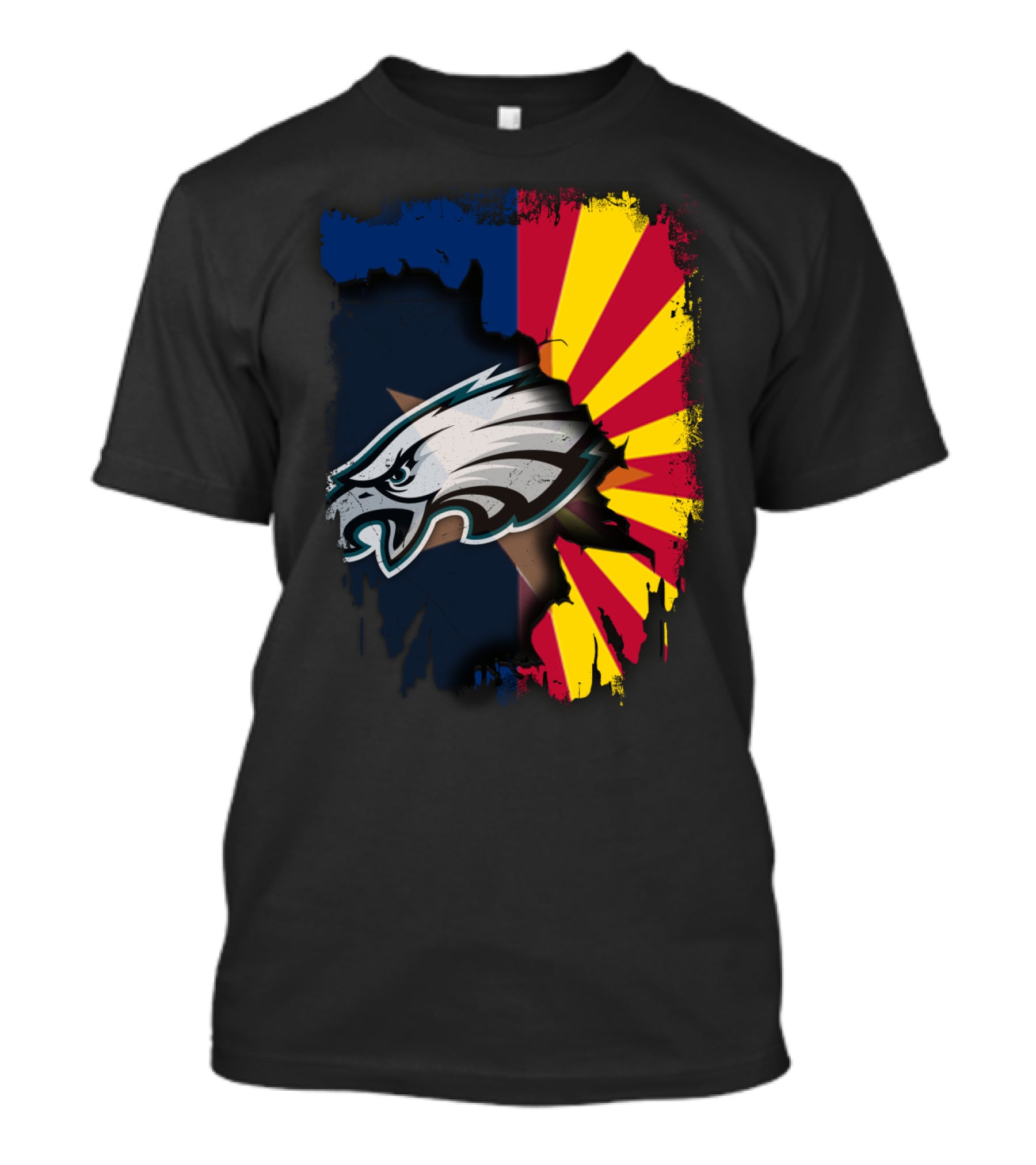 Arizona Eagles Unity Flag Emblem T-Shirt