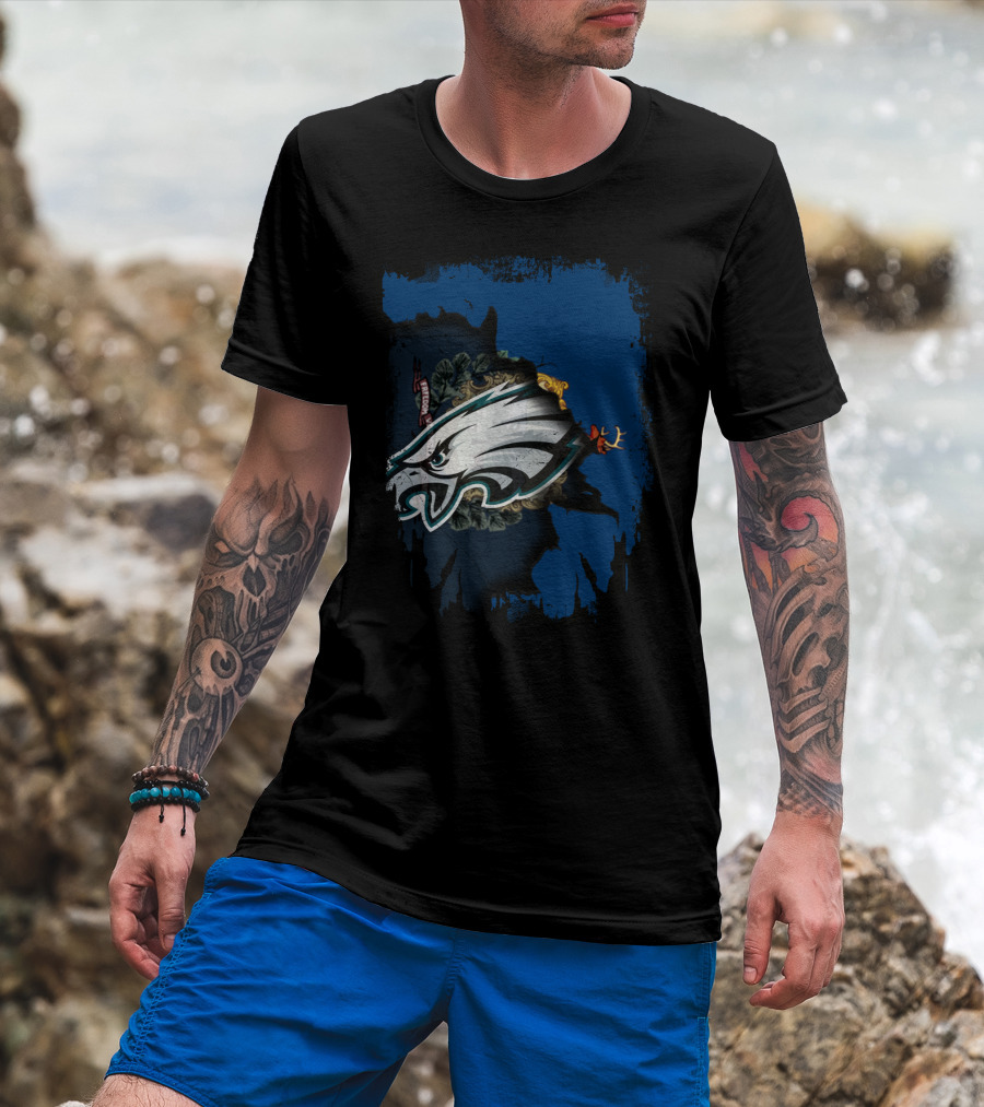 Together Vermont Philadelphia Eagles T-Shirt