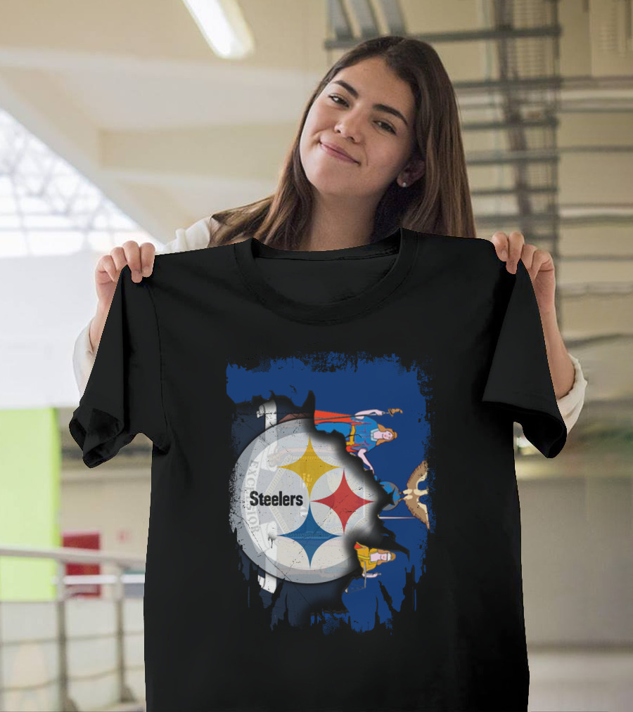 New York Steelers Emblem Fusion T-Shirt