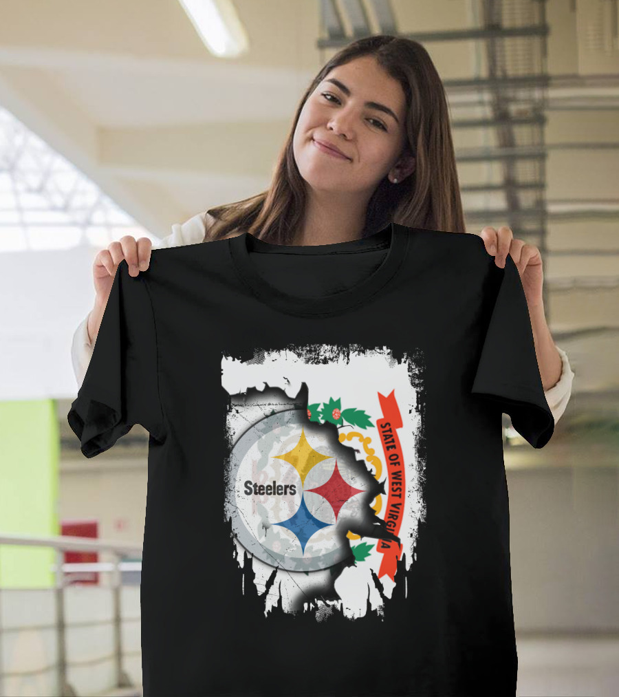 Steelers State of West Virginia Unity T-Shirt