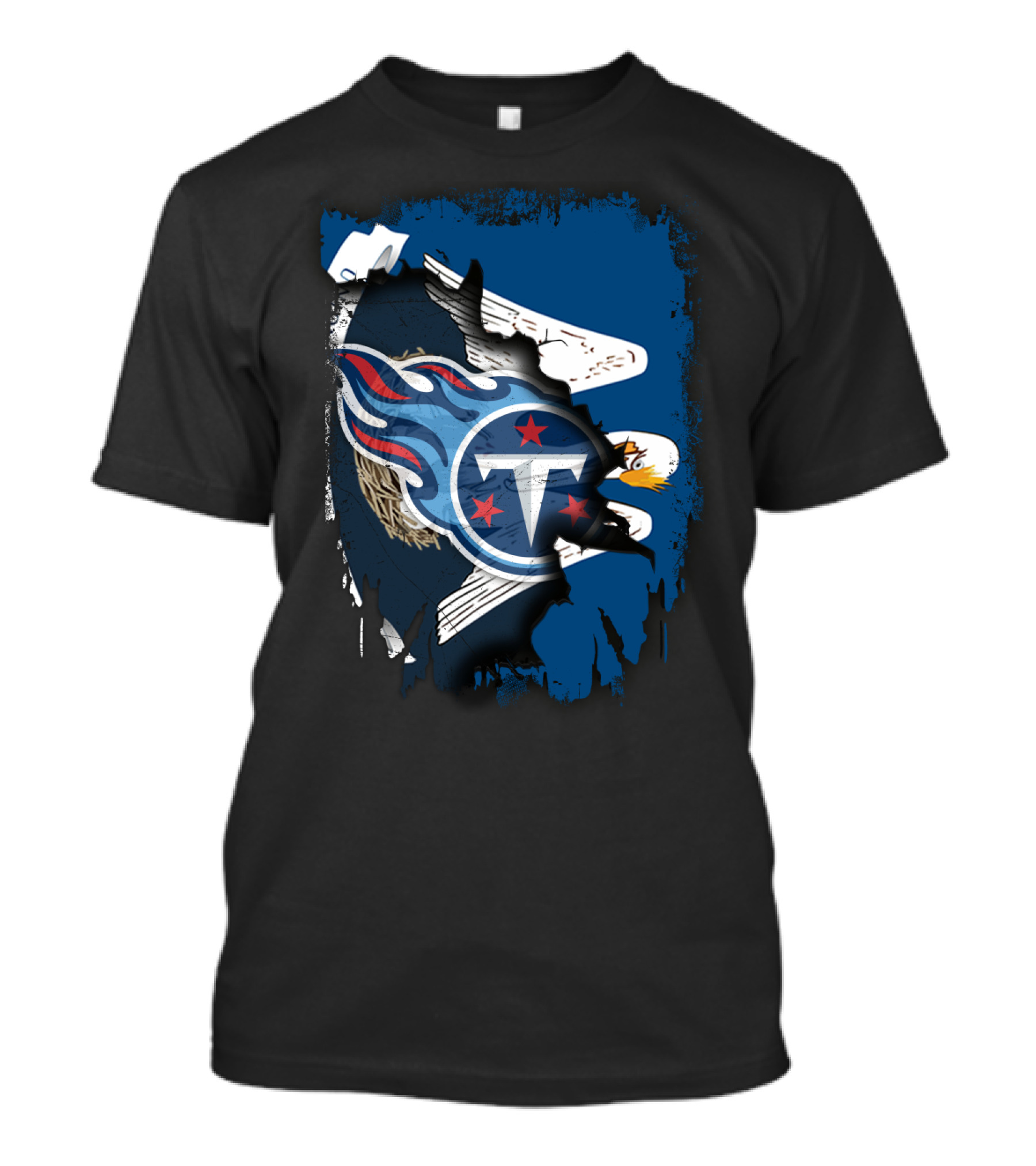 Together Louisiana Titans Eagle Hybrid T-Shirt