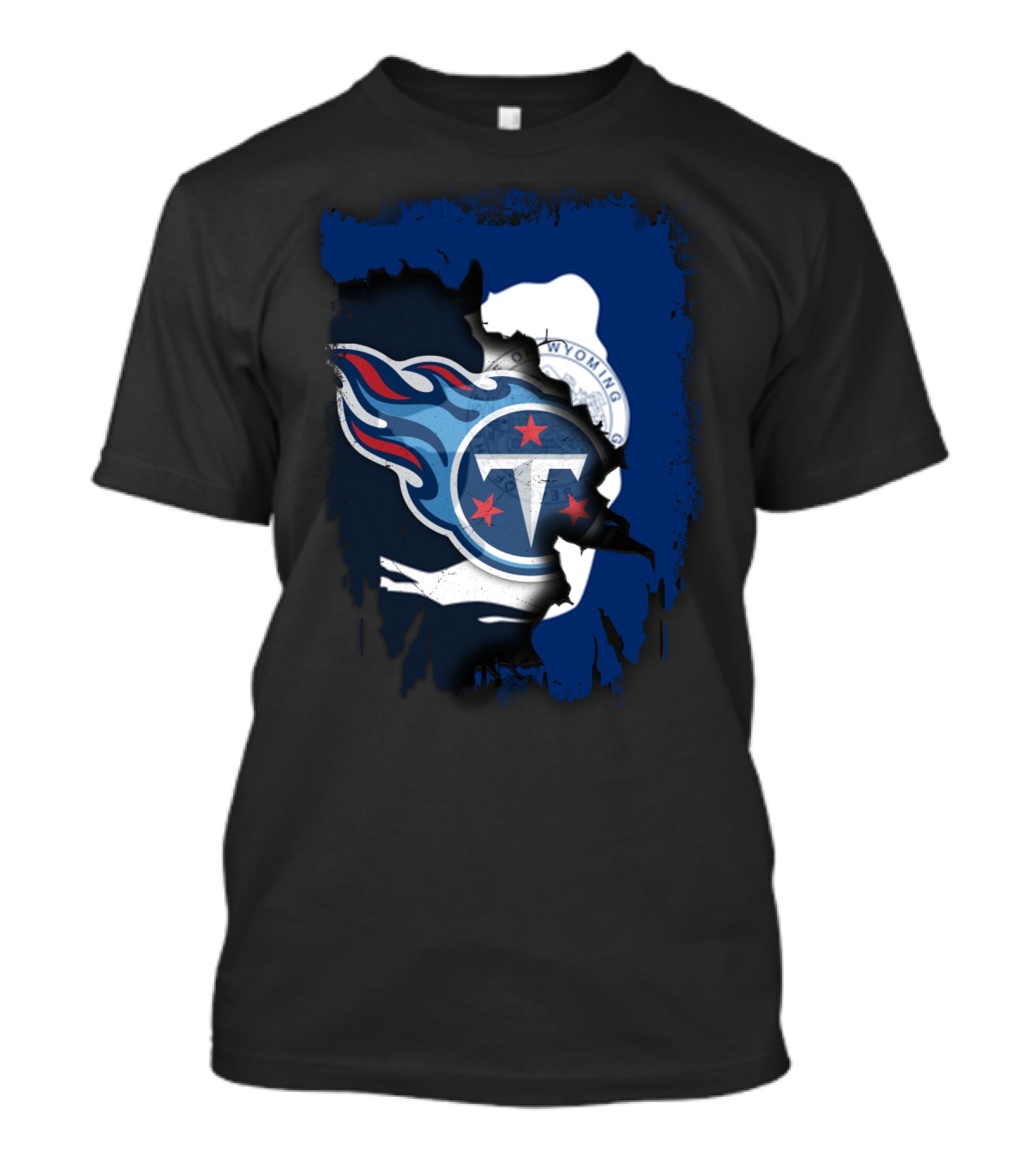 Wyoming Titans Collaboration Emblem T-Shirt