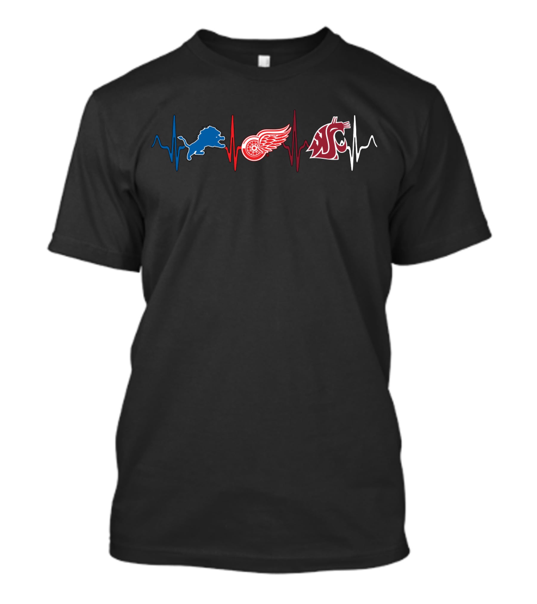 Heartbeats Of Lions Wings Wsc Passion T-Shirt