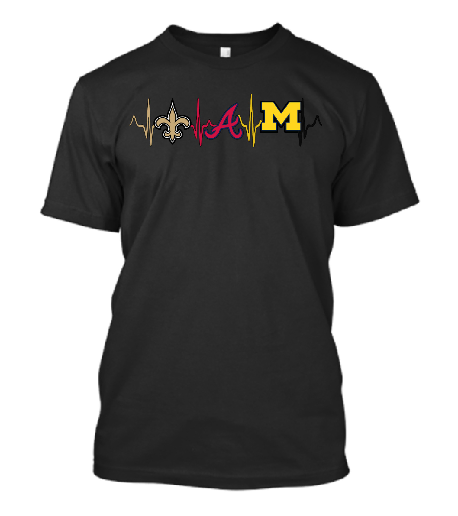 Love Saints Braves Michigan Mw T-Shirt