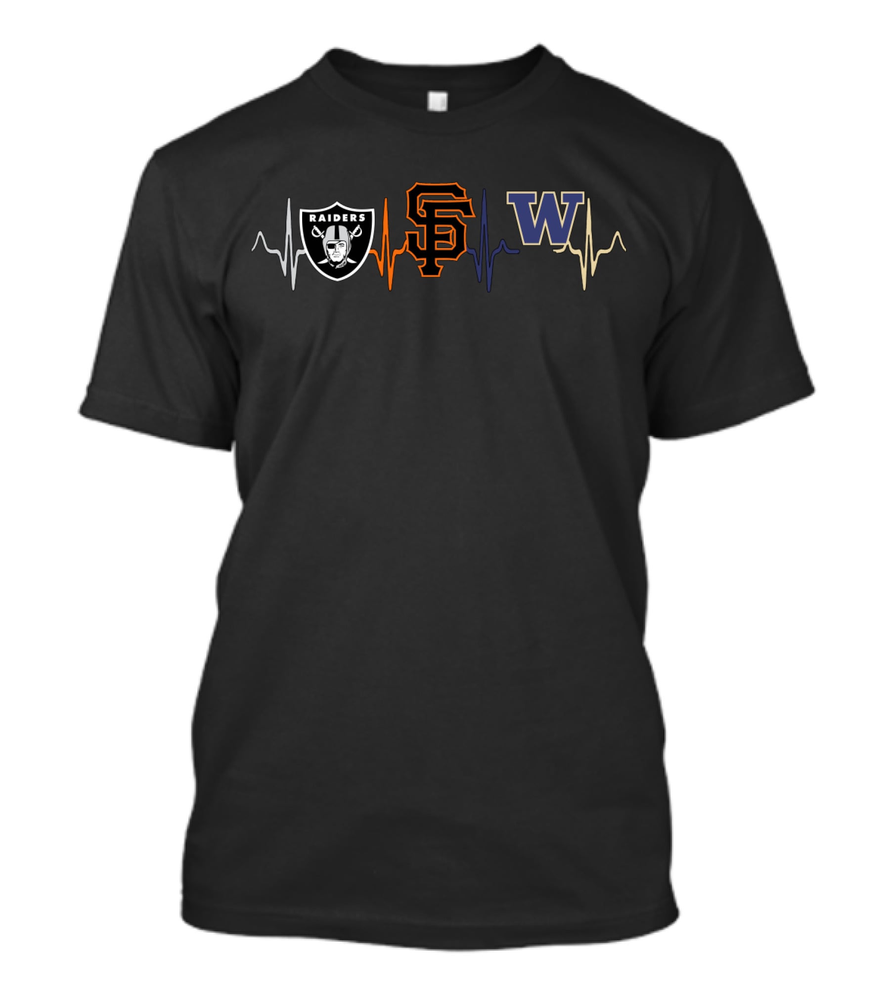Raiders Giants W Pulse Line T-Shirt