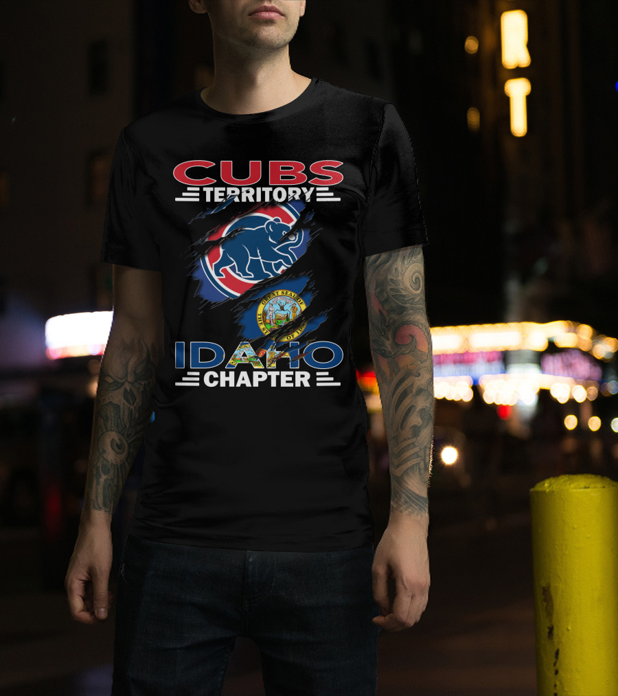 Cubs Territory Idaho Chapter The Great Seal Of Idaho T-Shirt