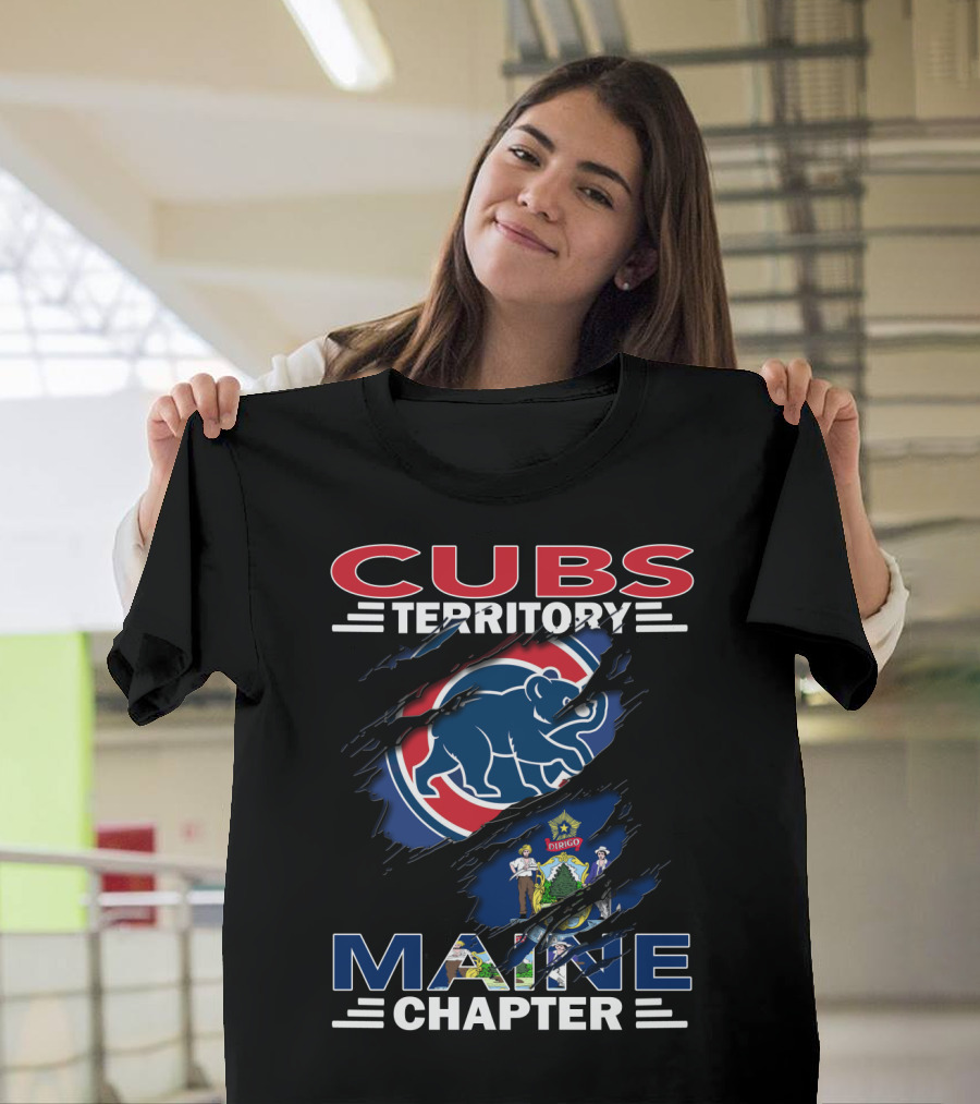 Cubs Territory Maine Chapter Durigo Bear Scratch T-Shirt