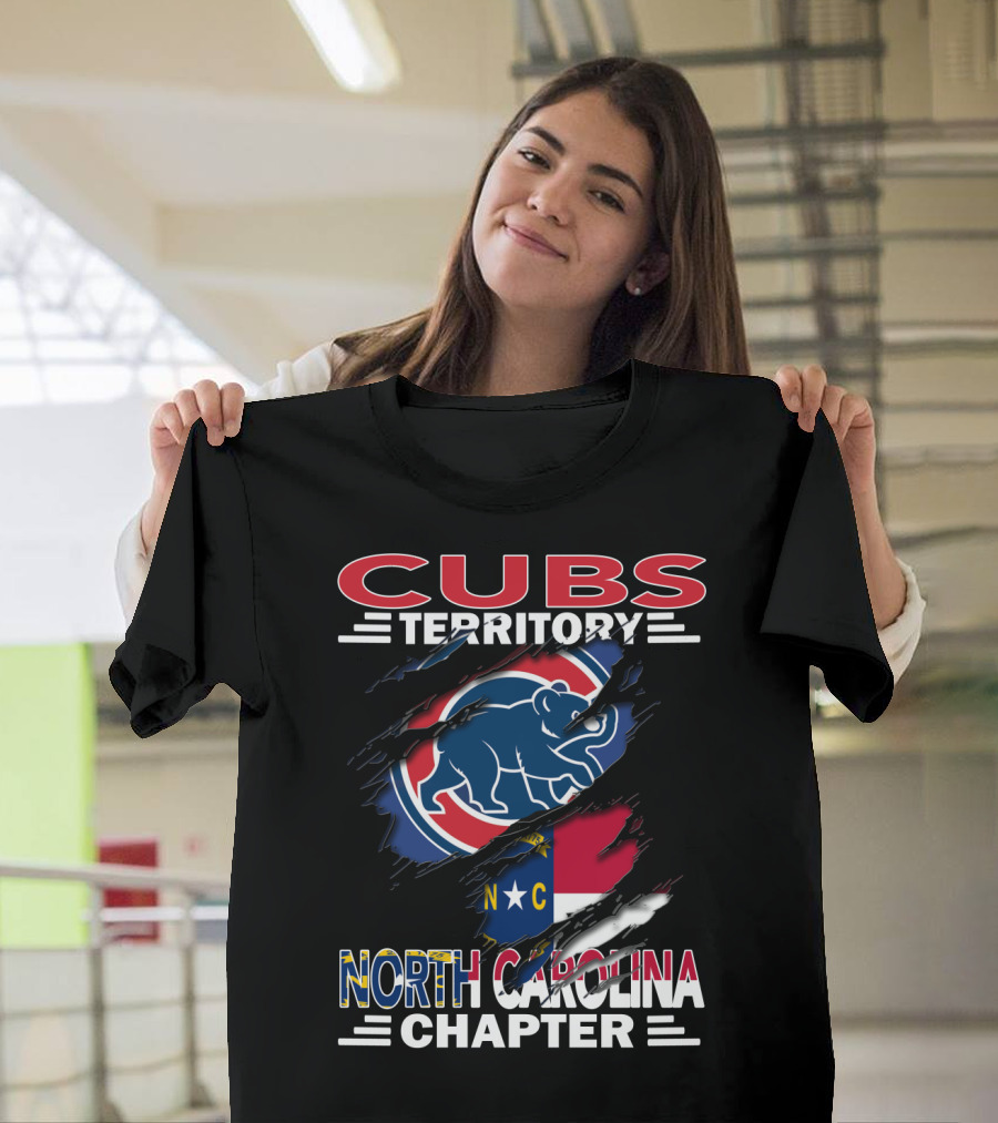 Cubs Territory North Carolina Chapter Flag and Bear T-Shirt