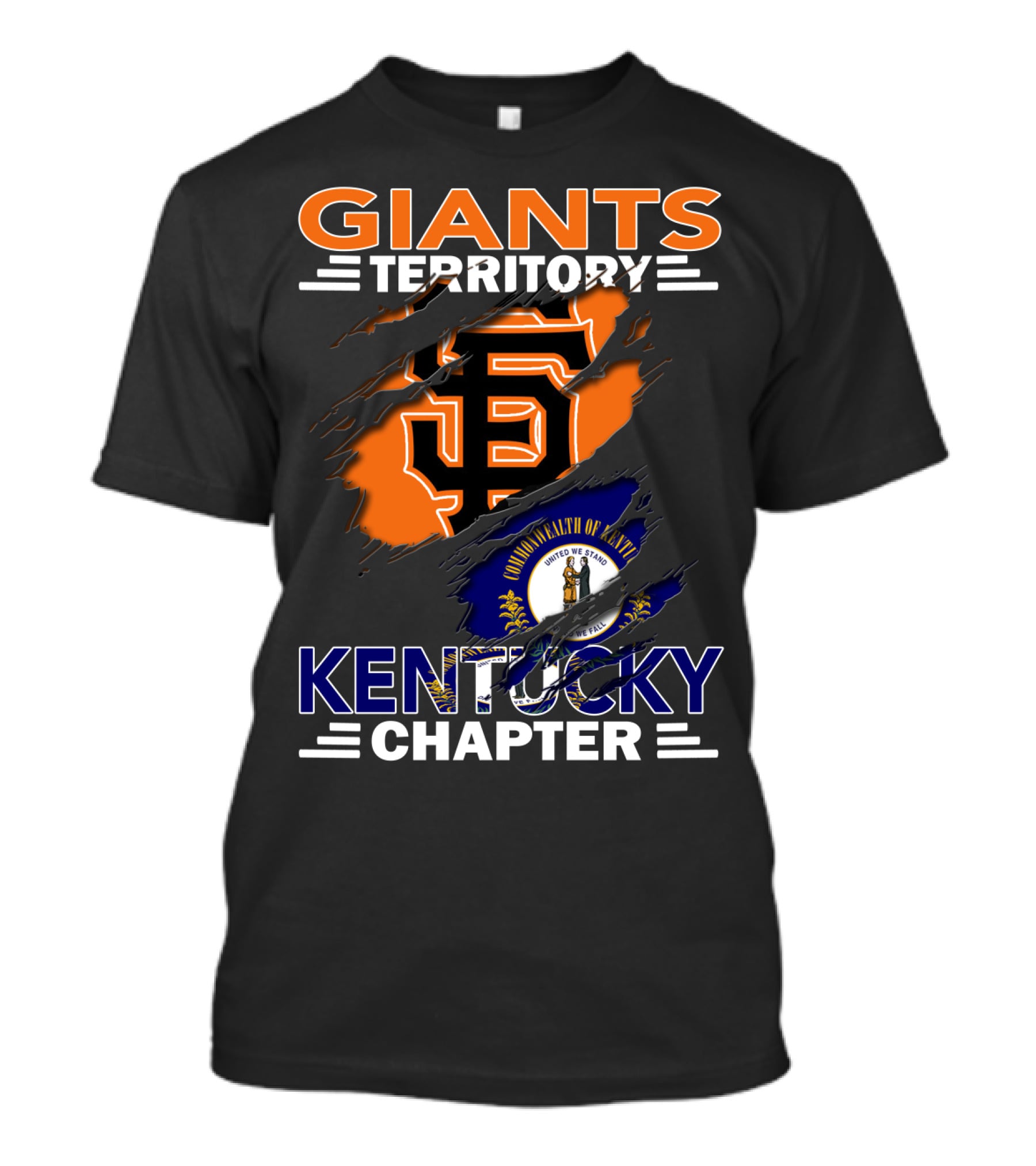 Giants Territory Kentucky Chapter Commonwealth Sf T-Shirt