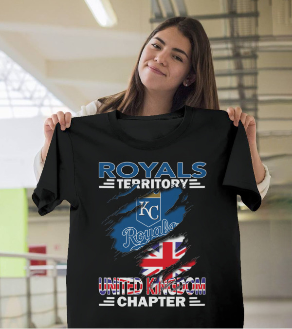 Royals Territory KC United Kingdom Chapter Union Jack T-Shirt