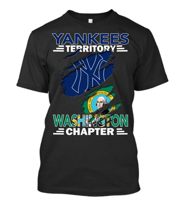 Yankees Territory Washington Chapter Seal Of State T-Shirt