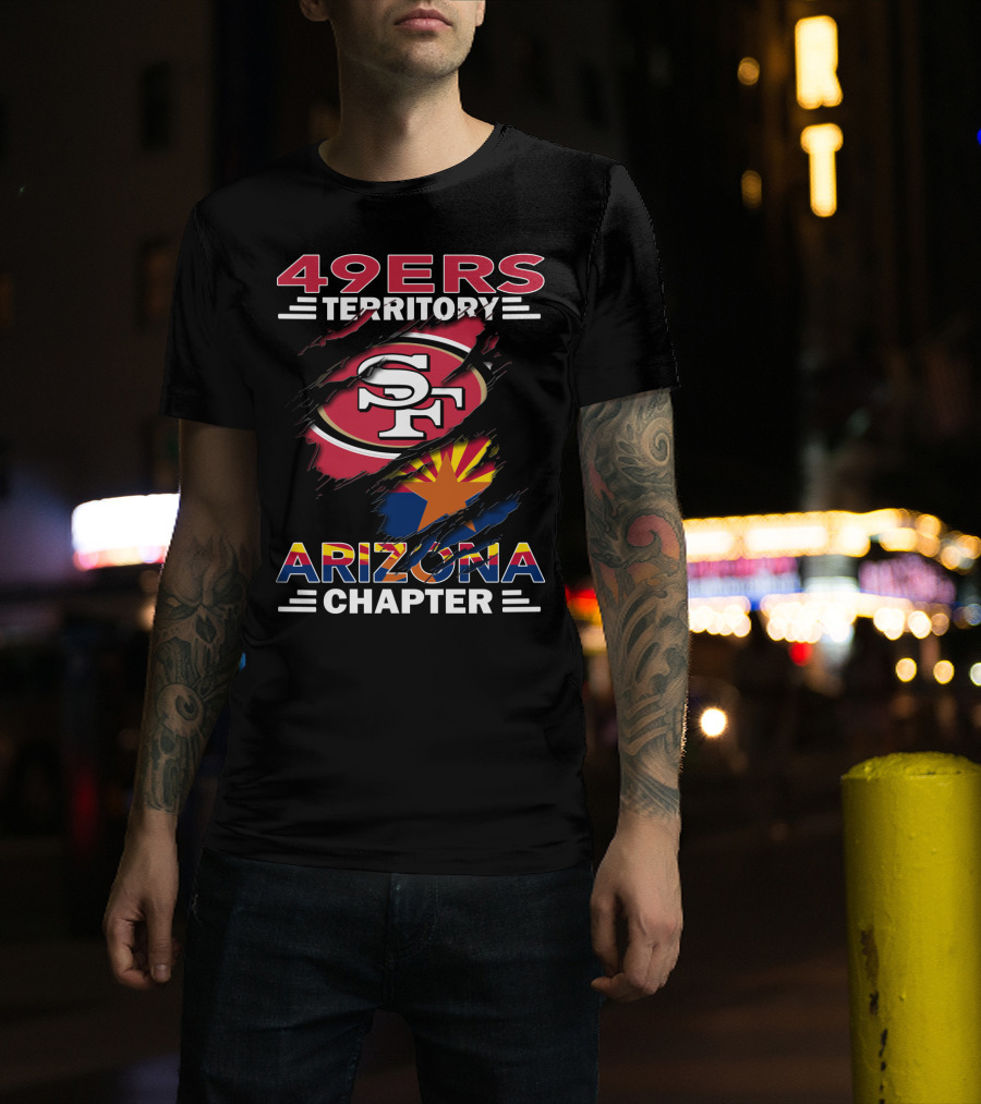 49ers Territory SF Logo Arizona Chapter T-Shirt