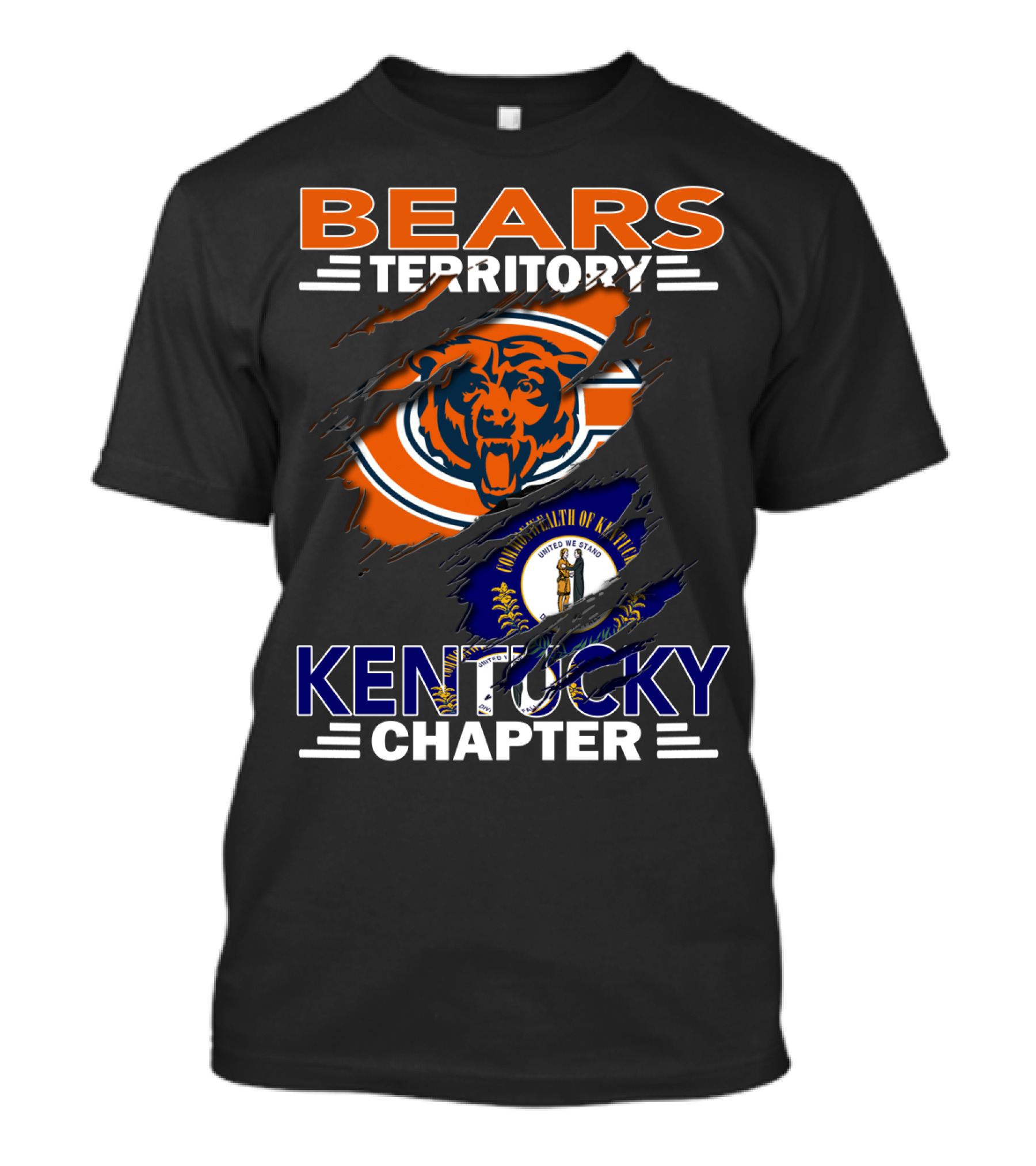 Bears Territory Kentucky Chapter Commonwealth Bears T-Shirt