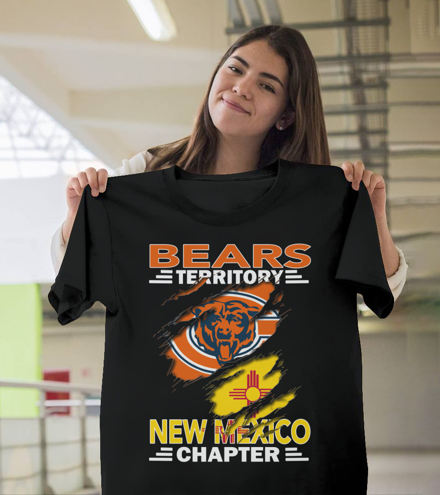 Bears Territory New Mexico Chapter Chicago Bears Logo Zia T-Shirt