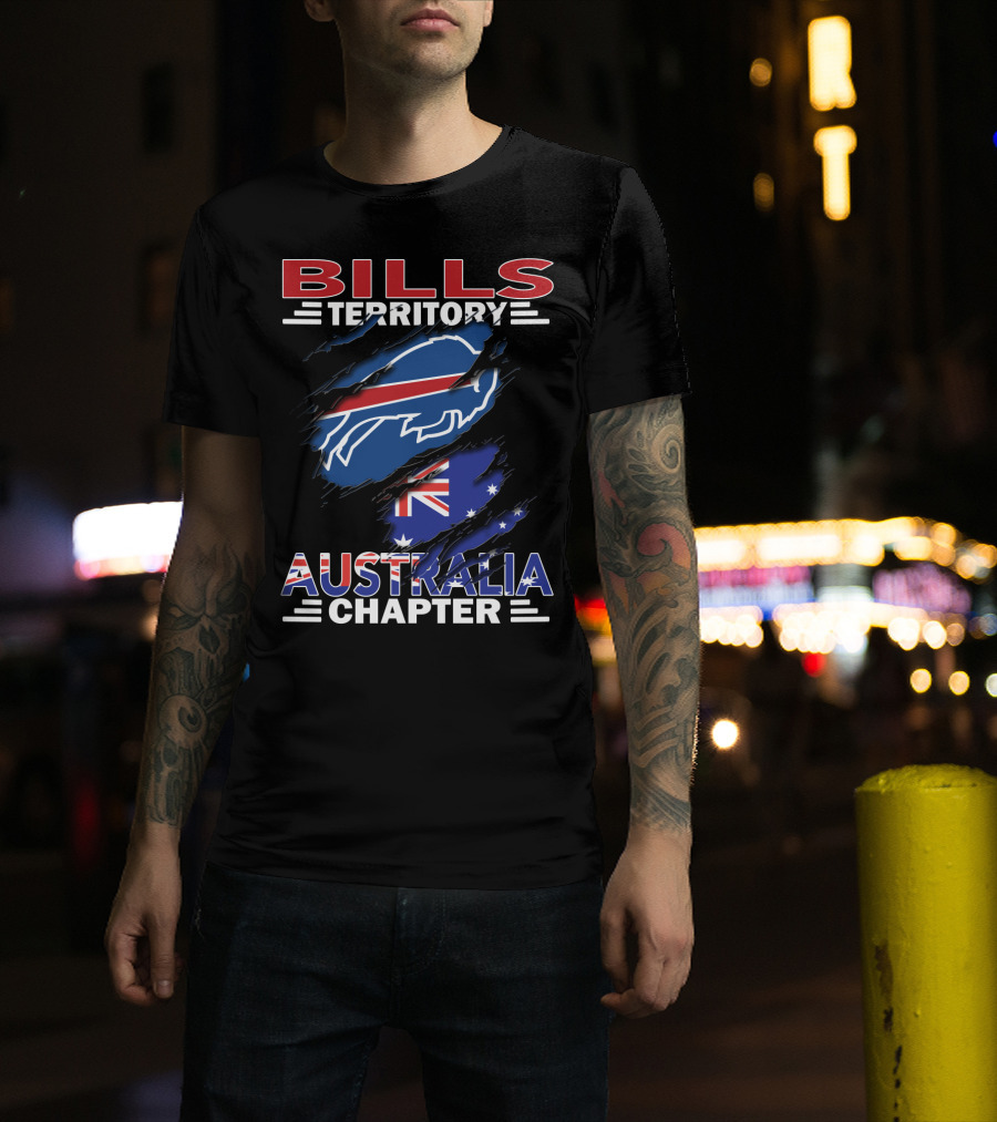 Bills Territory Australia Chapter Buffalo Flag Edition T-Shirt