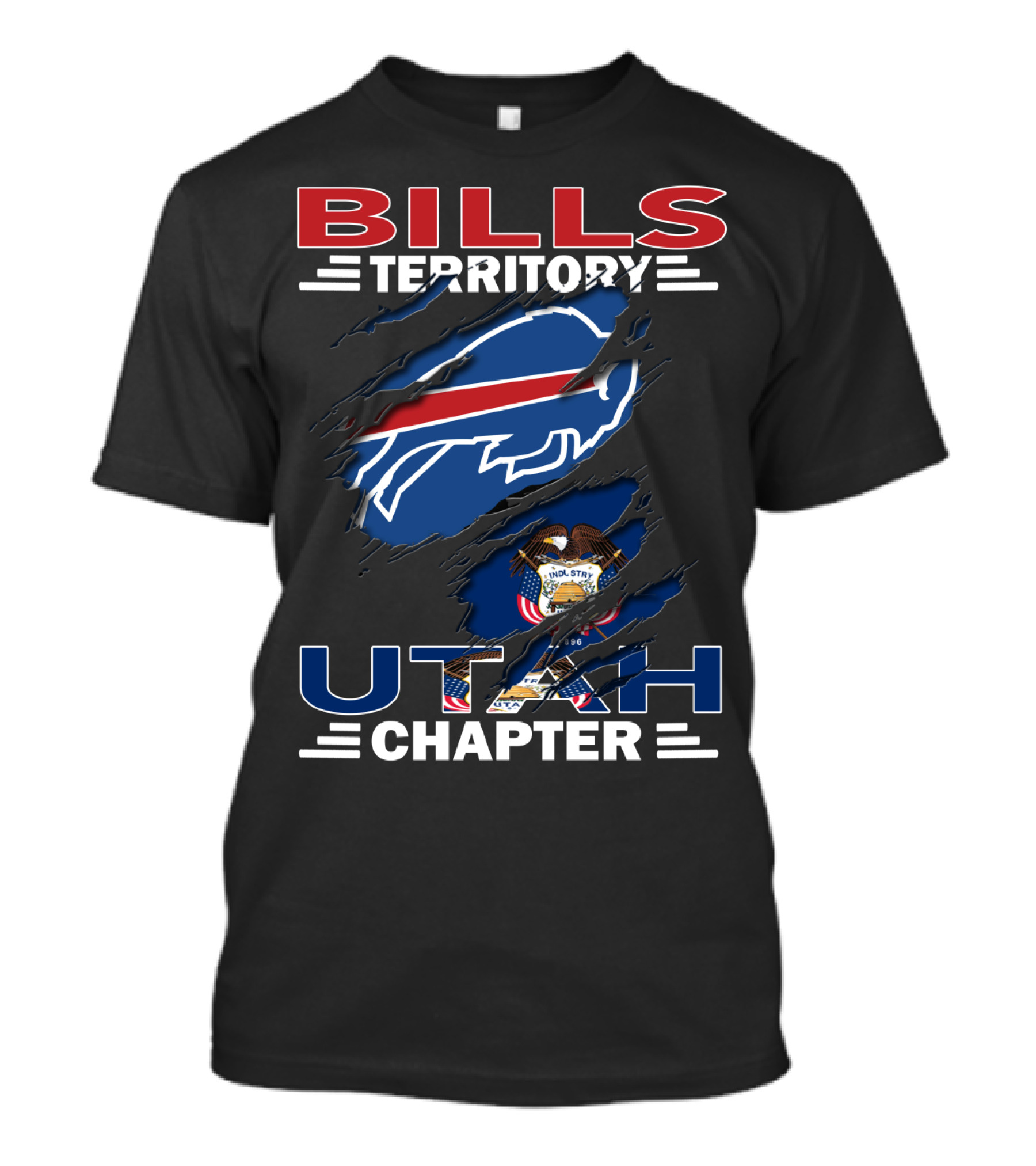 Bills Territory Utah Chapter Fan Community T-Shirt