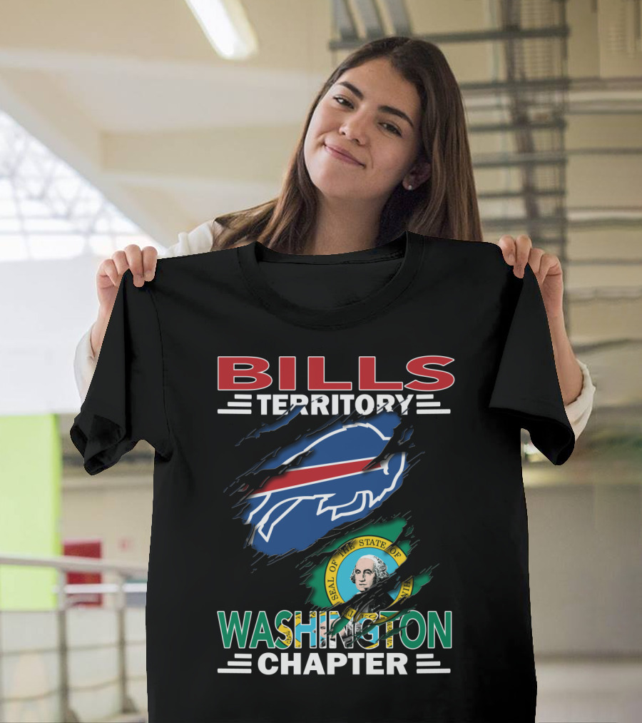 Bills Territory Washington Chapter Seal T-Shirt