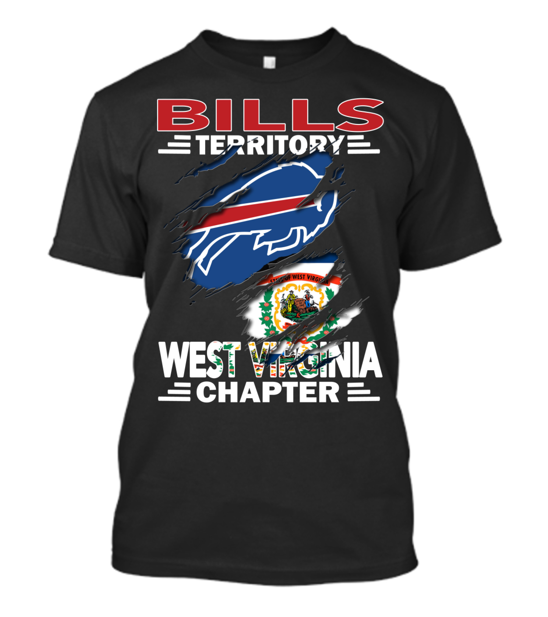 Bills Territory West Virginia Chapter Buffalo T-Shirt
