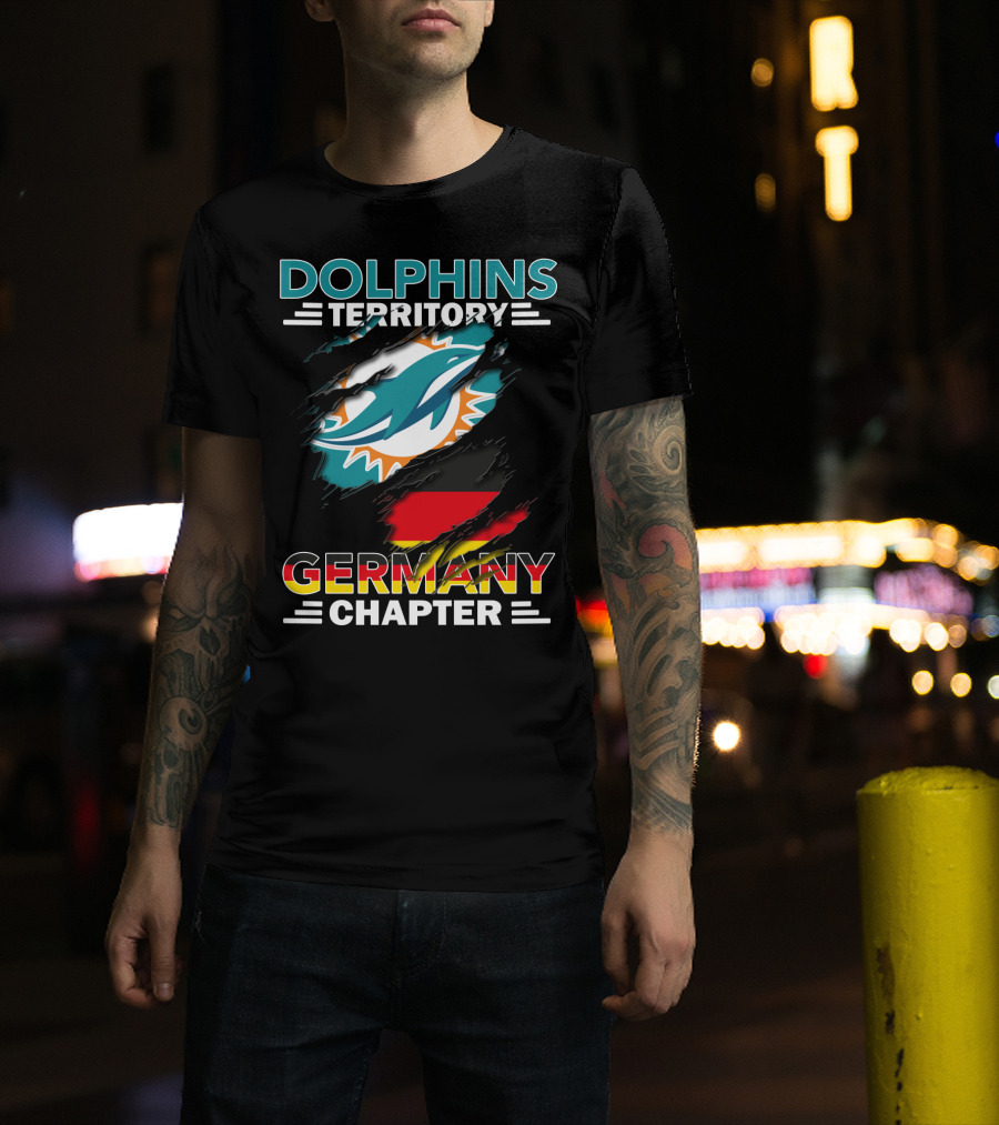 Dolphins Territory Germany Chapter Miami Dolphins T-Shirt