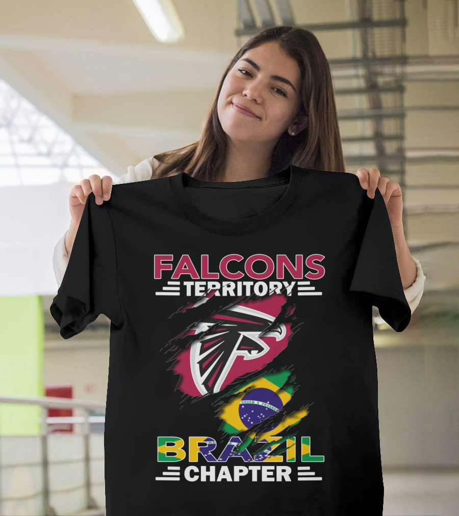 Falcons Territory Brazil Chapter NFL Fan Club South American Division T-Shirt