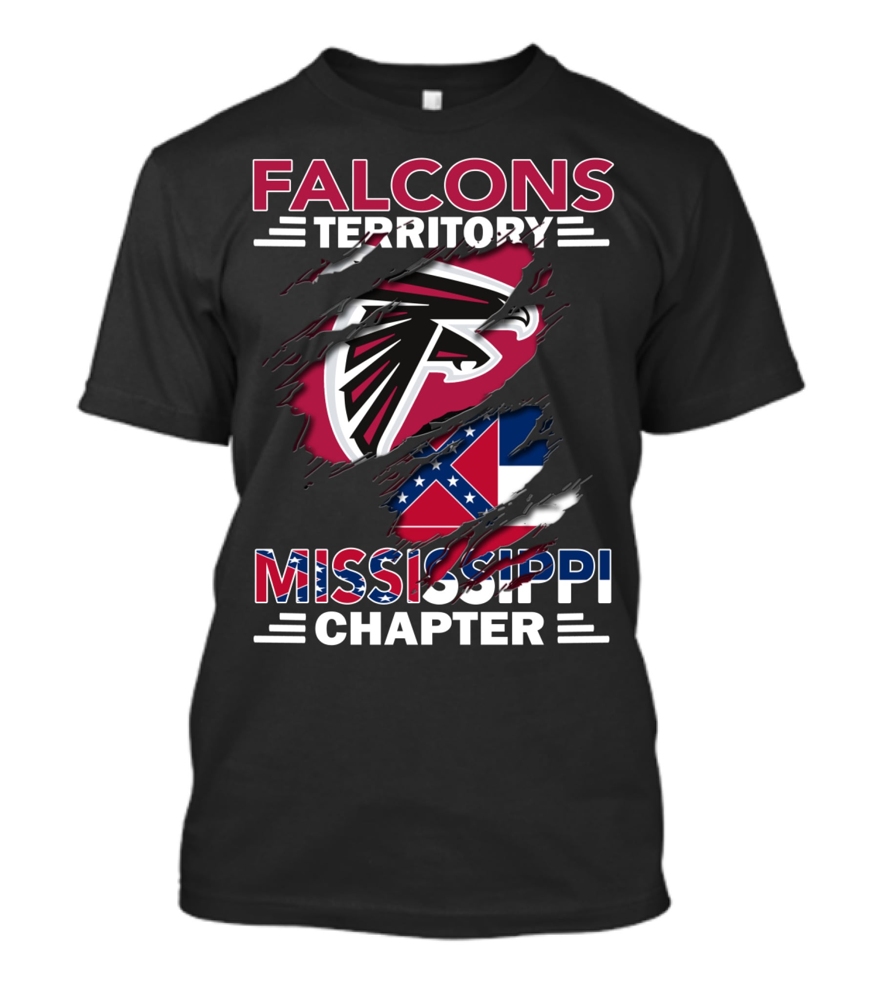 Falcons Territory Mississippi Chapter T-Shirt