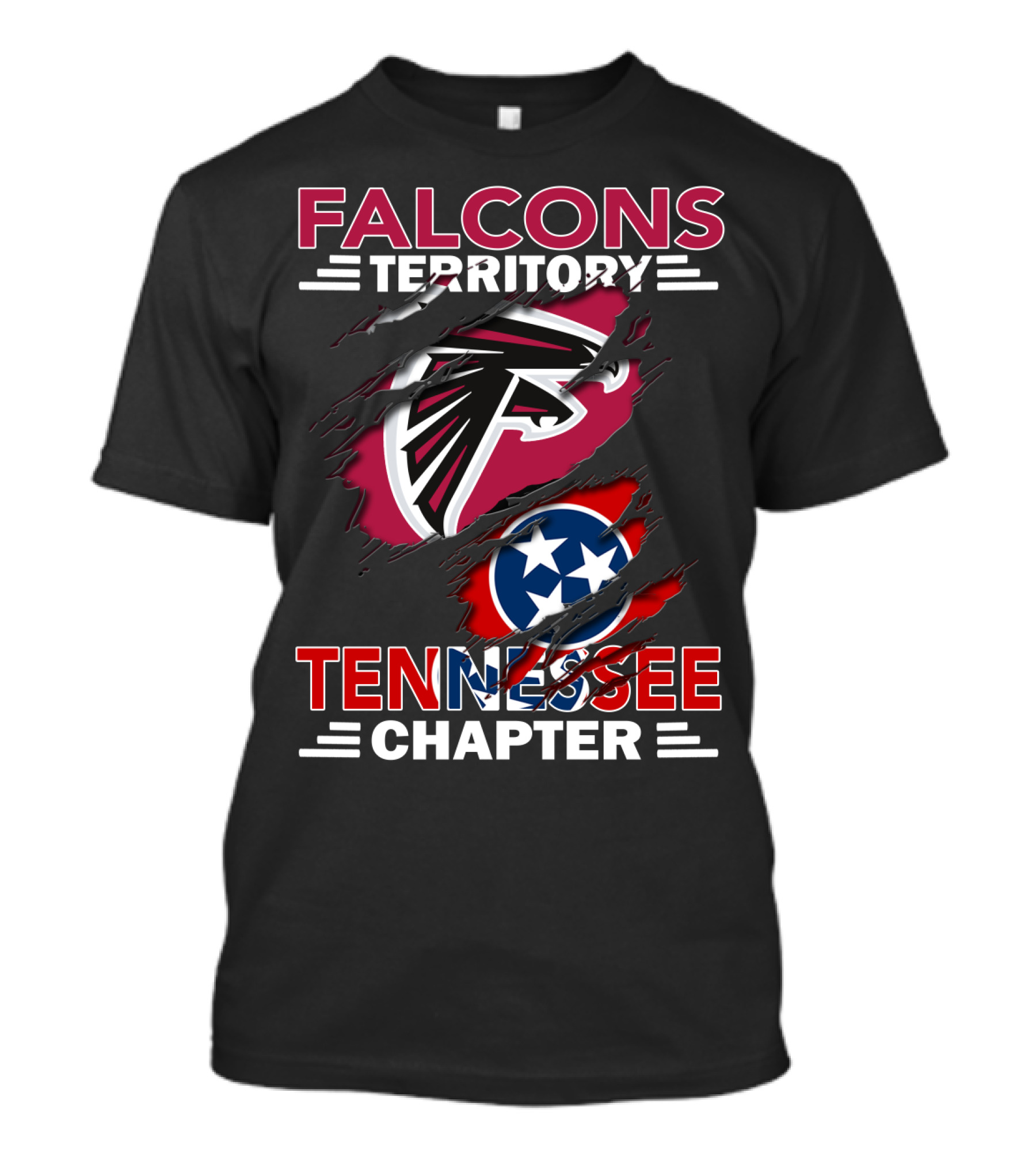 Falcons Territory Tennessee Chapter Dual T-Shirt