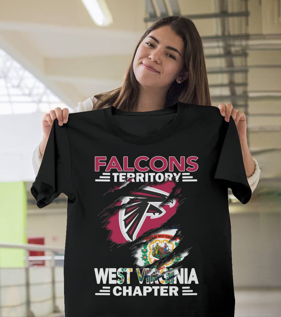 Falcons Territory West Virginia Chapter State Pride T-Shirt