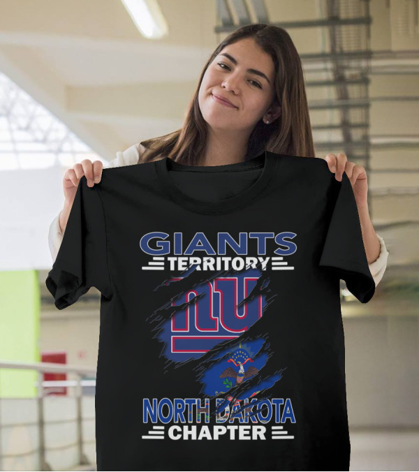 Giants Territory North Dakota Chapter NY Giants Fan Club T-Shirt