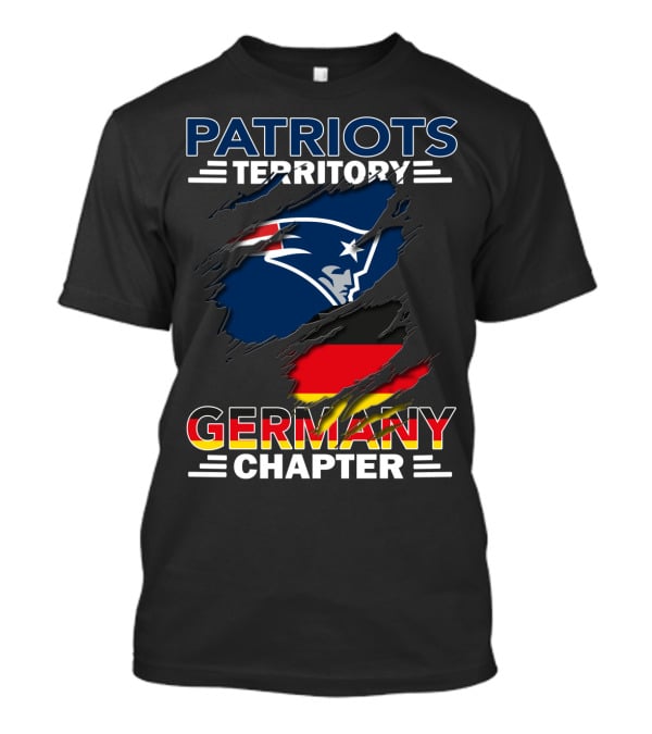 Patriots Territory Germany Chapter Flag T-Shirt