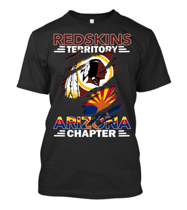 Redskins Territory Arizona Chapter Flag T-Shirt