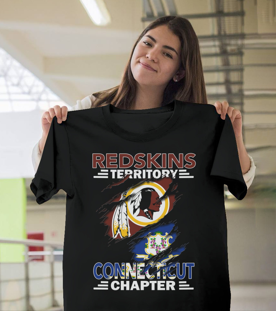 Redskins Territory Connecticut Chapter Nfl Inspired T-Shirt