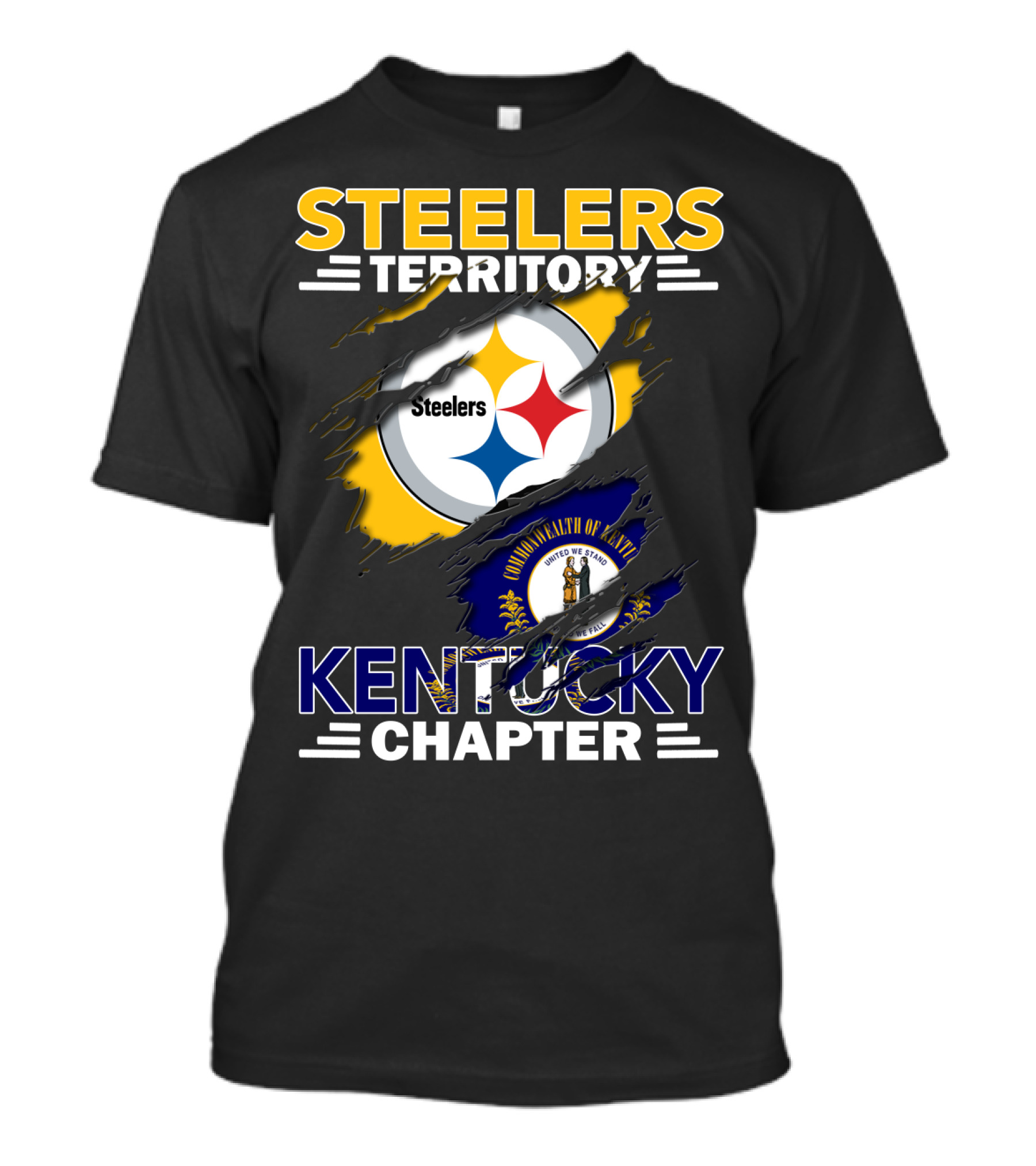 Steelers Territory Commonwealth Of Kentucky Chapter T-Shirt