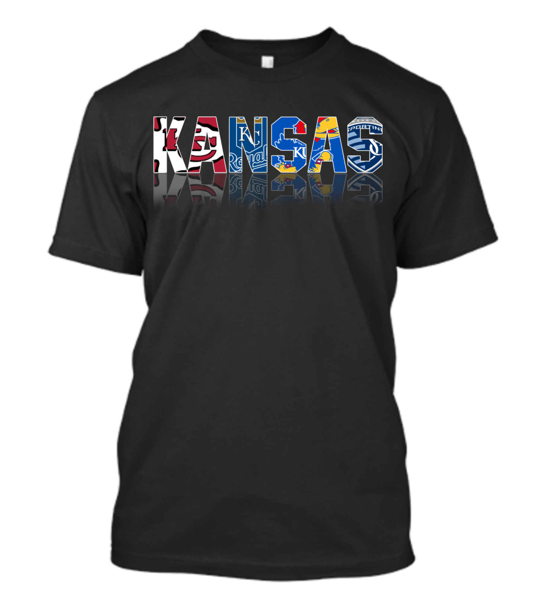 Kansas City Chiefs Royals Jayhawks Sporting Kansas T-Shirt